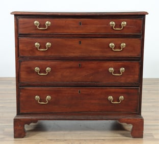 George III Mahogany Chest of Drawers, 18th C.