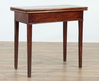 George III Mahogany Games Table, Late 18th C.