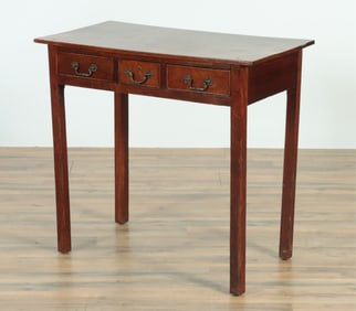 George III Mahogany Side Table, 18th C.