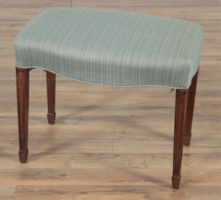 George III Style Mahogany Bench