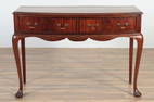 George III Style Mahogany Side Table