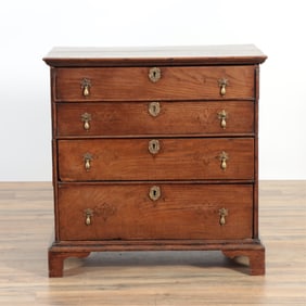 George III Style Oak Chest of Drawers