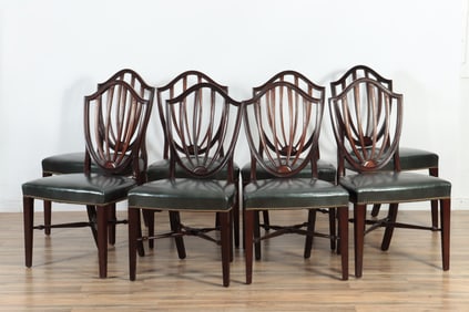 8 Saybolt & Cleland Mahogany Dining Chairs