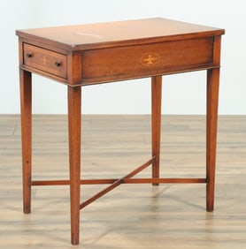 Federal Style Inlaid Mahogany Side Table
