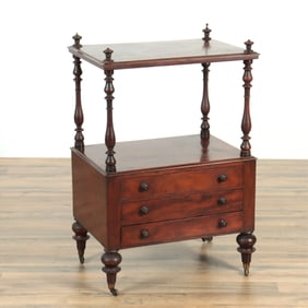 Victorian Mahogany Etagere, 19th C.