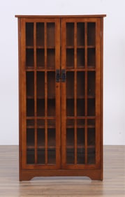 Arts & Crafts Style Oak Bookcase
