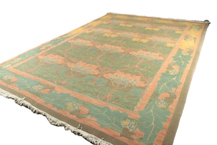 William Morris Style Wool Rug 10-4 x 14-4