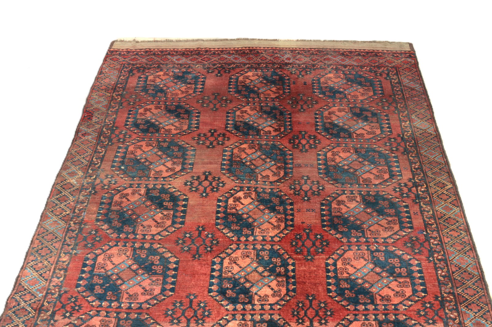 Afghan Turkoman Carpet 7-4 x 11-4 (1 of 9)