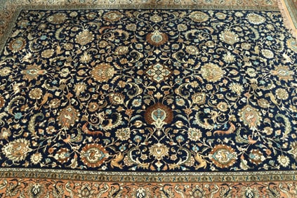 Tabriz Wool Carpet 8-6 x 12-6