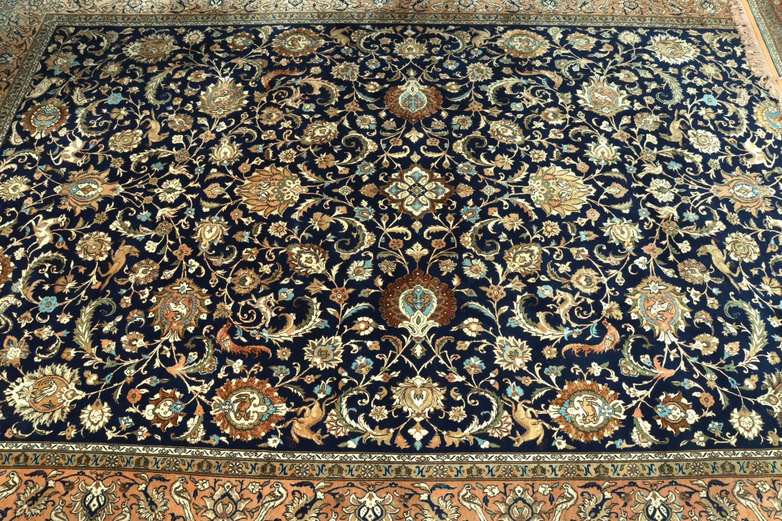 Tabriz Wool Carpet 8-6 x 12-6 (1 of 12)