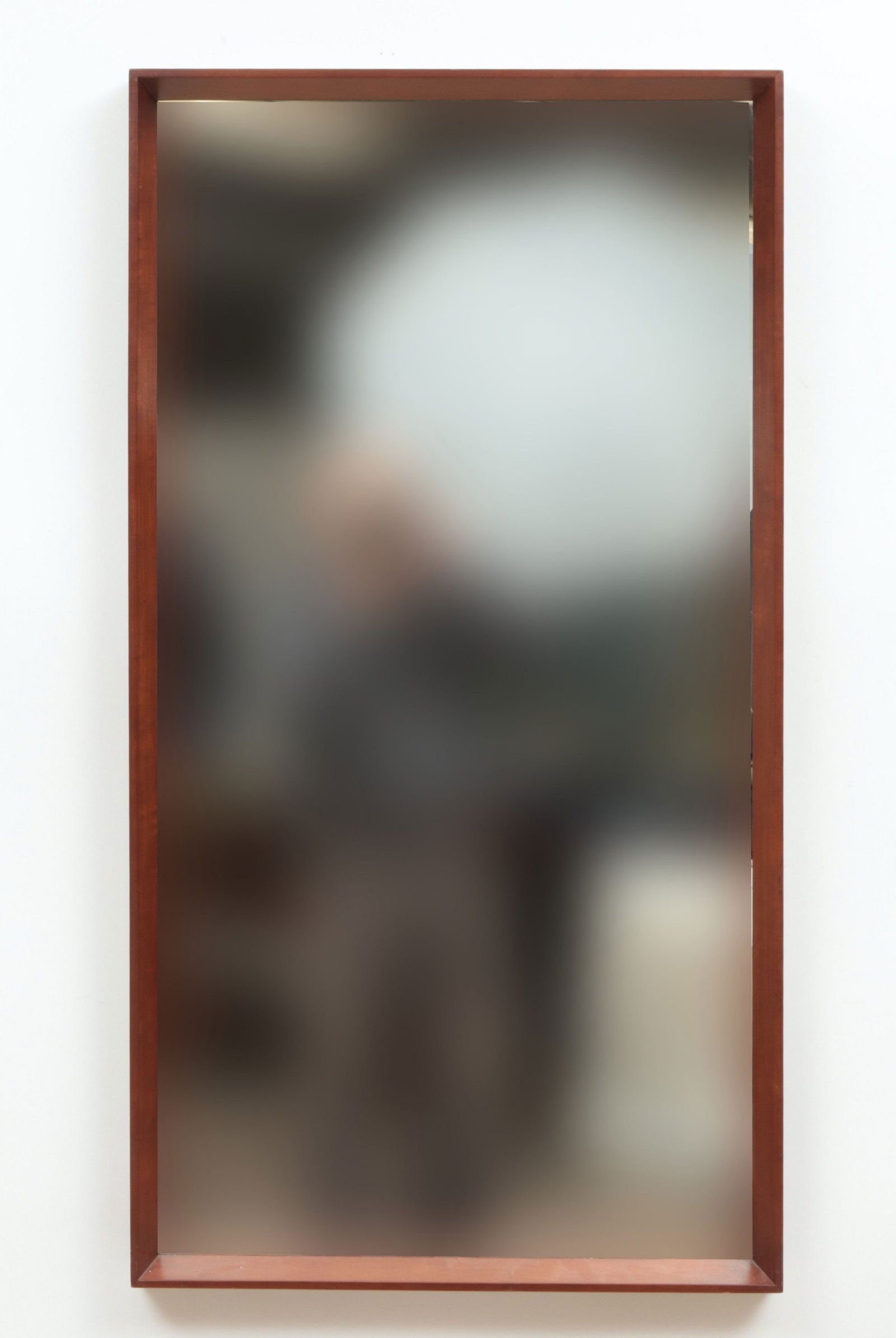 Mid Century Modern Walnut Mirror (1 of 4)