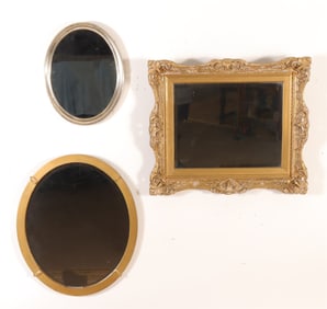 Group of Three Wall Mirrors