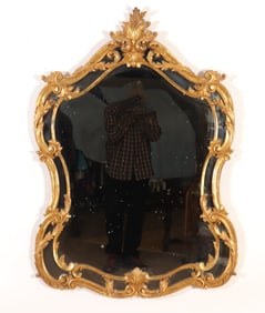 Louis XV Style Giltwood Mirror
