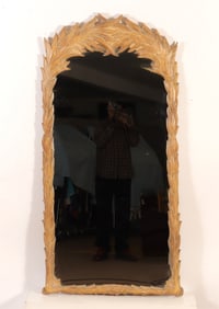 Serge Roche Style Palm Frond Mirror