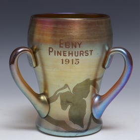 Louis Comfort Tiffany Pinehurst Golf Trophy