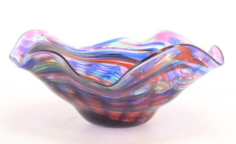 James Hayes Modern Glass Bowl