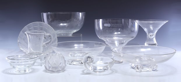 Group of Glass Tableware