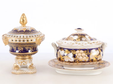 Royal Crown Derby Pastille Burner & Tureen