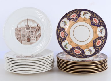 Group of Spode and Wedgwood Dinner Plates