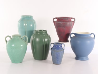 Group of American Pottery Vases