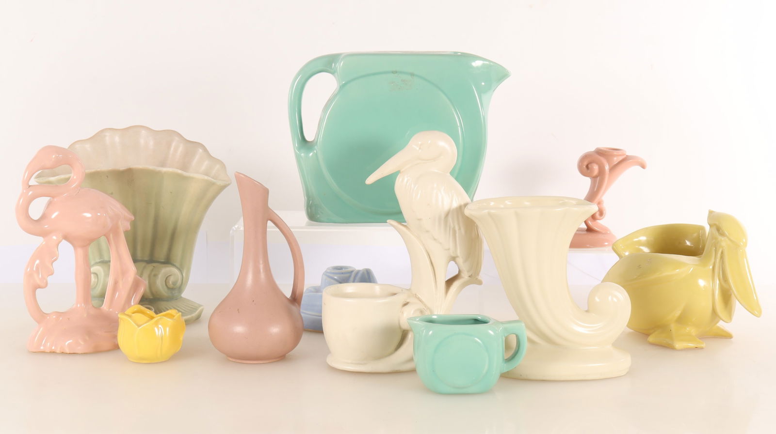 Group of Mid-Century American Pottery Table Items (1 of 13)