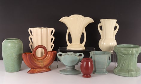 Group of American Pottery Vases