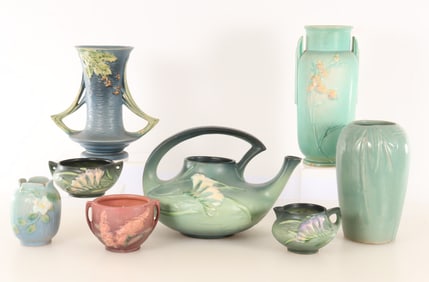 Group of Roseville Pottery