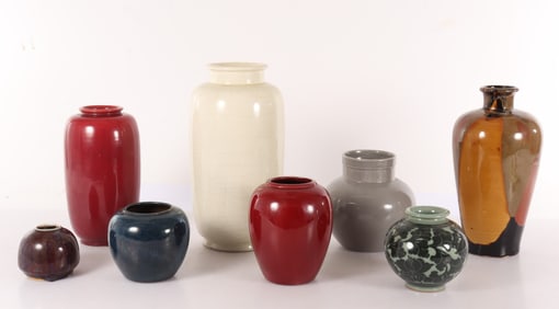 Group of Modern Chinese & Japanese Style Vases
