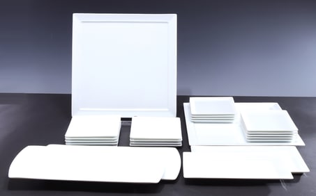 Bernardaud Limoges - White Serving Set