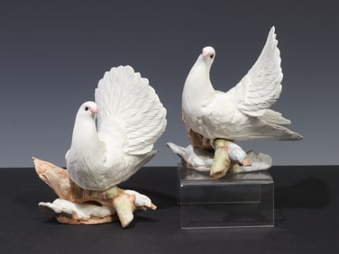 Boehm Porcelain - Doves on Branch