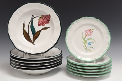 Grazia Deruta Handpainted Plates