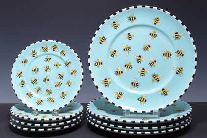 Patricia Dupont - Bumblebee Plates