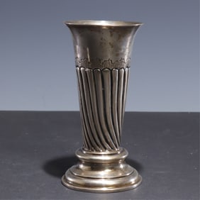 Austrian Silver Bud Vase
