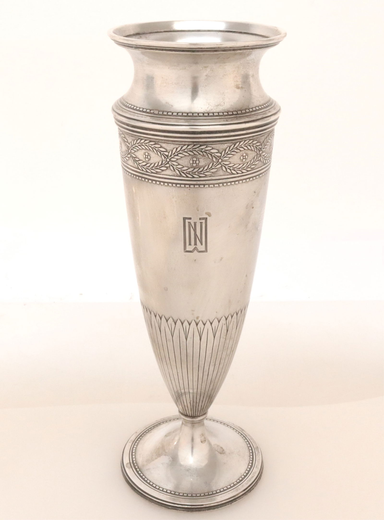 Tiffany & Co Sterling Silver Winthrop Vase (1 of 5)