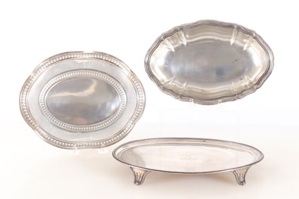 Three Sterling Silver Bowls