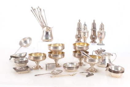 Group of Sterling Silver Tableware