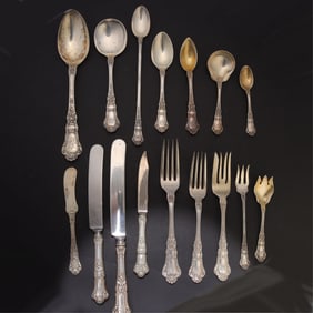 Gorham Baronial Sterling Silver Flatware Service