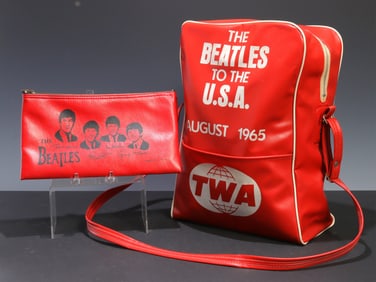 The Beatles to the U.S.A. TWA  Bag/Pencil Case