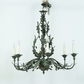 Richard Taylor 6 Light Tole Chandelier