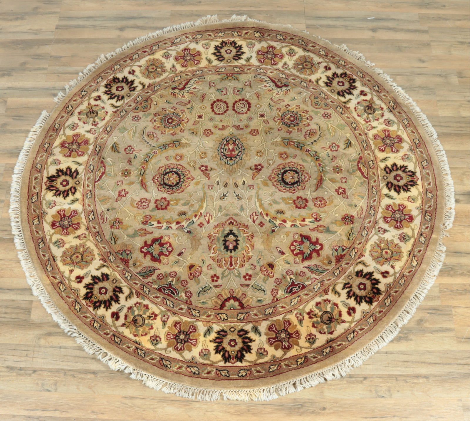 Round Mahal Carpet 6' (1 of 7)
