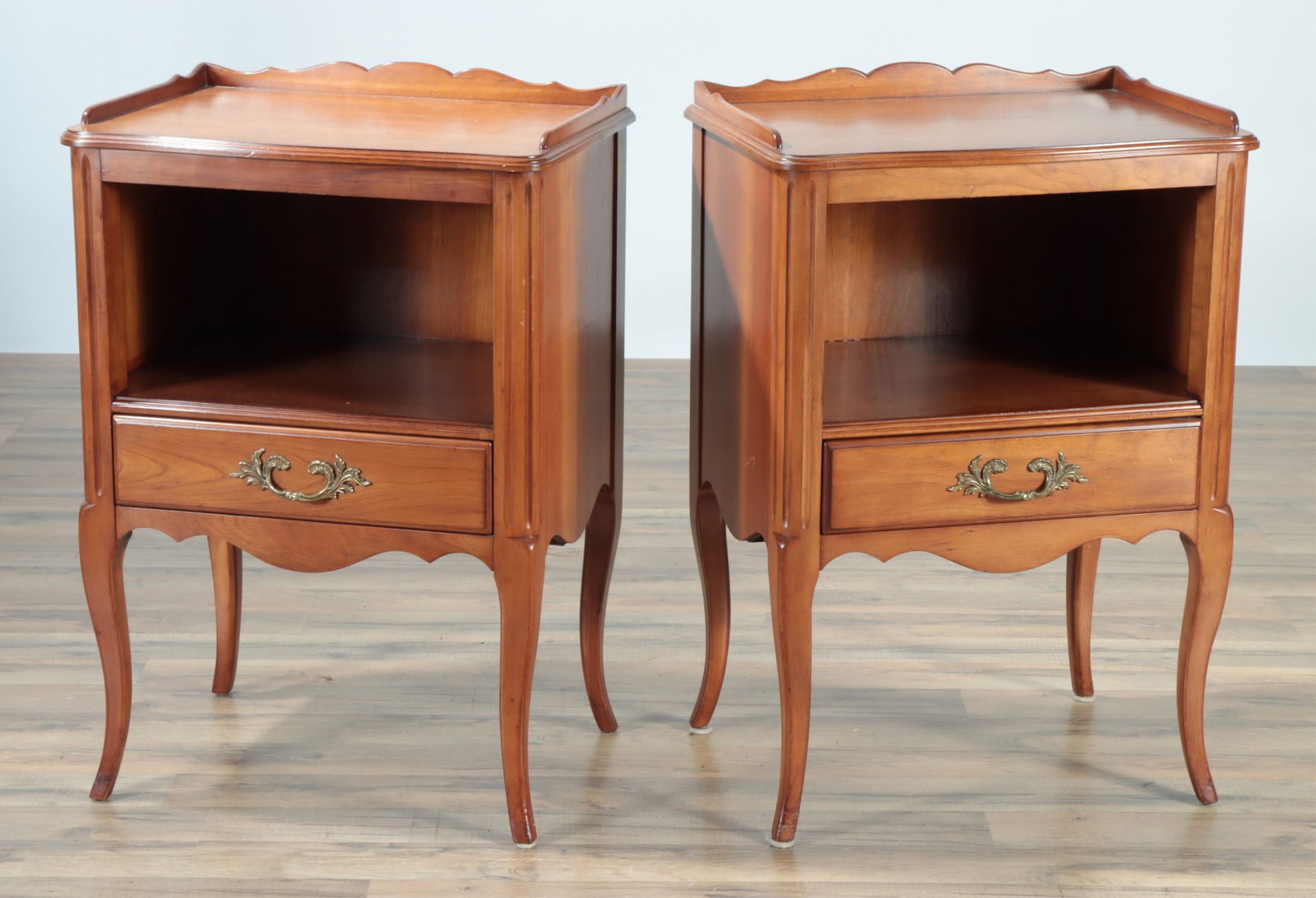 Pair Kindel French Provincial Night Stands (1 of 8)