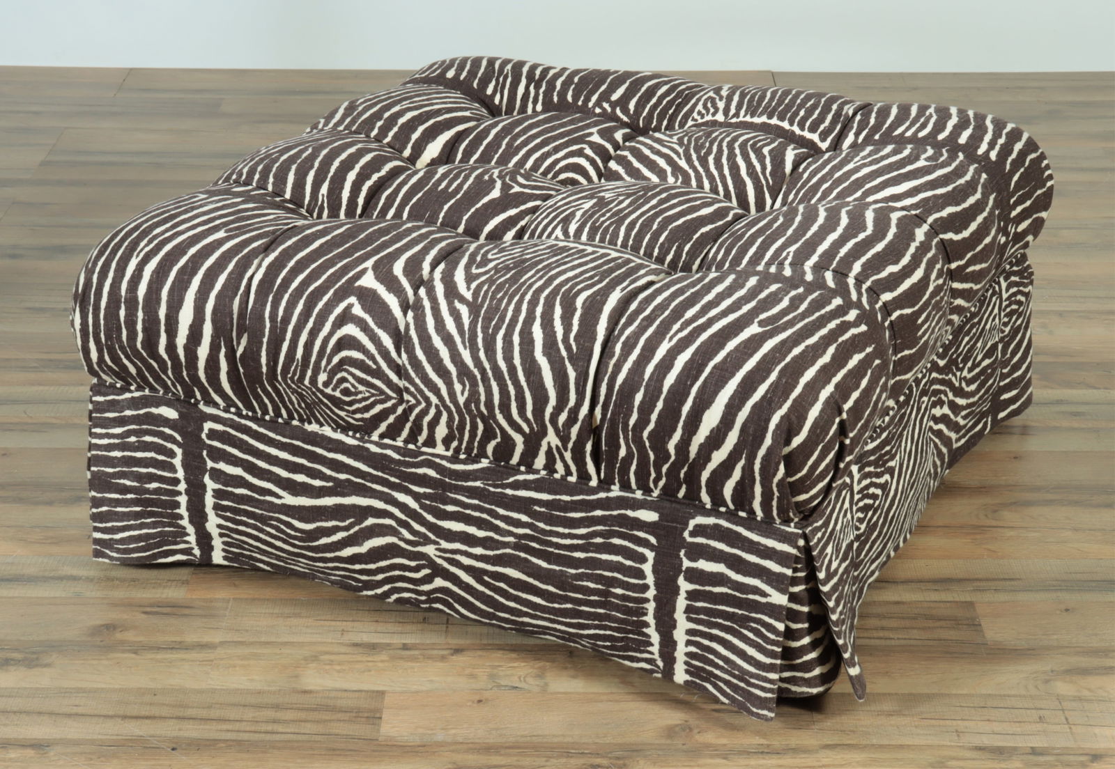 Contemporary Upholstered Ottoman (1 of 3)