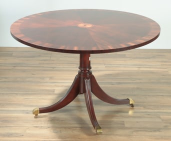 Federal Style Inlaid Mahogany Breakfast Table