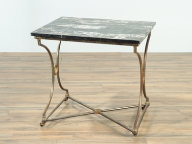 French Iron Conservatory Table, 19/20C