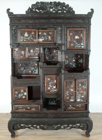 Japanese Mother of Pearl Altar Cabinet