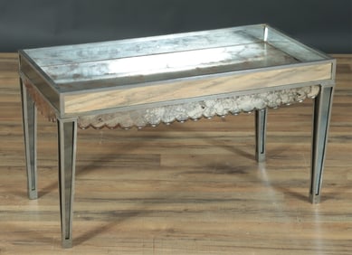 Art Deco Style Mirrored Coffee Table