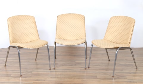 Mid Century Style Metal Side Chairs