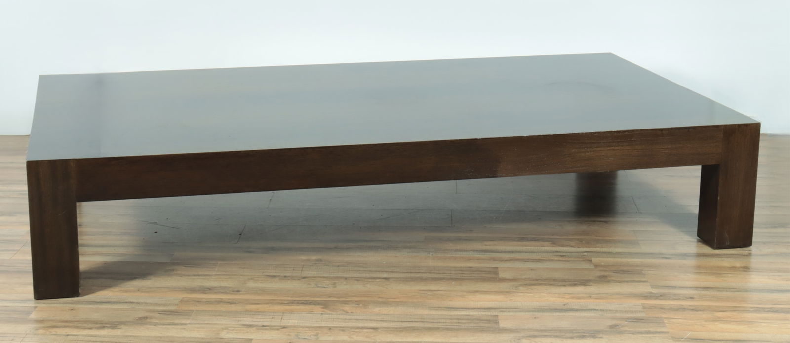 Ralph Lauren Style Black Stained Coffee Table (1 of 4)