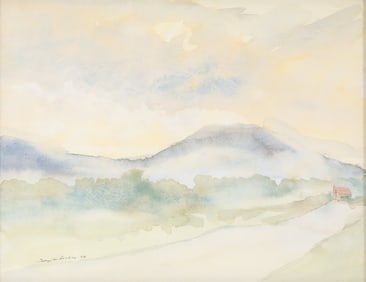 Tanya Richey - Landscape, 1998, W/C