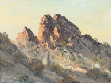 Bill Freeman - Southwestern Desert Landscape - O/C